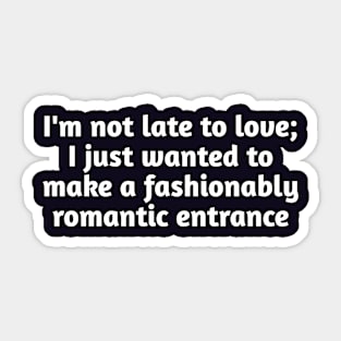 Funny valentines gift ideas Sticker